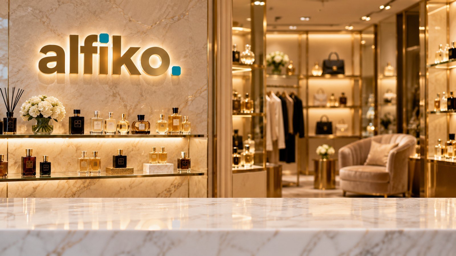 Boutique virtual background for live selling